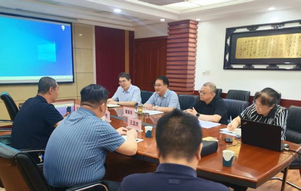 石家莊市橋西區住建局一行到公司座談交流